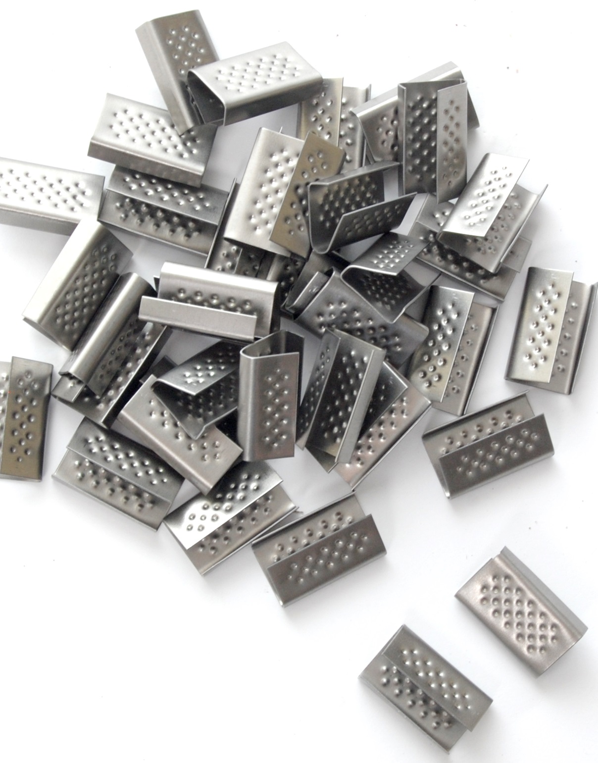 Plechové Spony kovové pro pásky pp 13mm 3000 ks