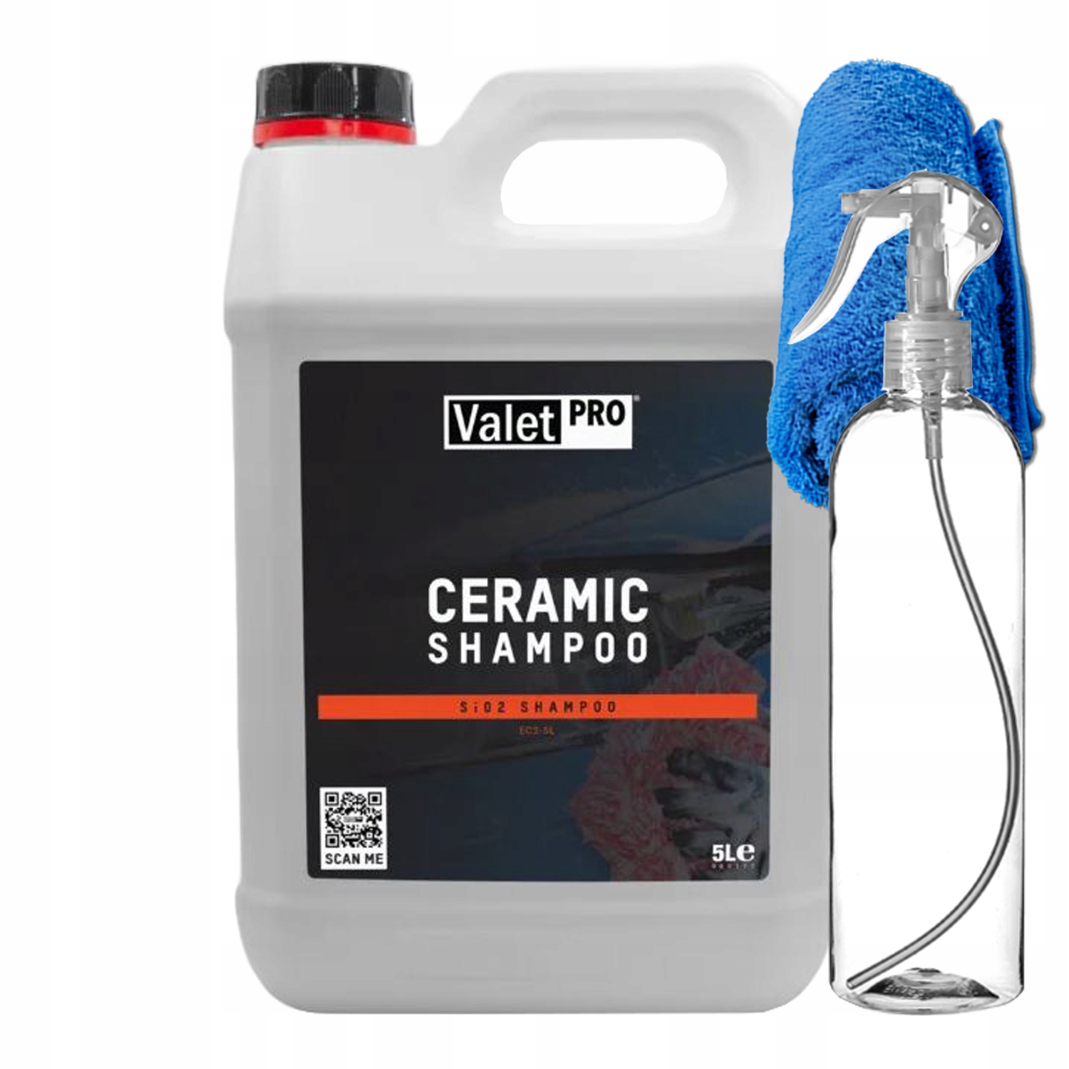 ValetPRO Ceramic Shampoo 5000 ml šampón s prídavkom SiO2