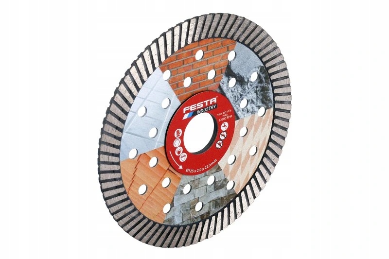 Kotouč diamantový Festa Industry Turbo Extreme 230x2.6x22.2mm