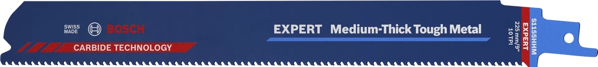 Brzeszczoty do pił szablastych 225 mm 3 szt. BOSCH