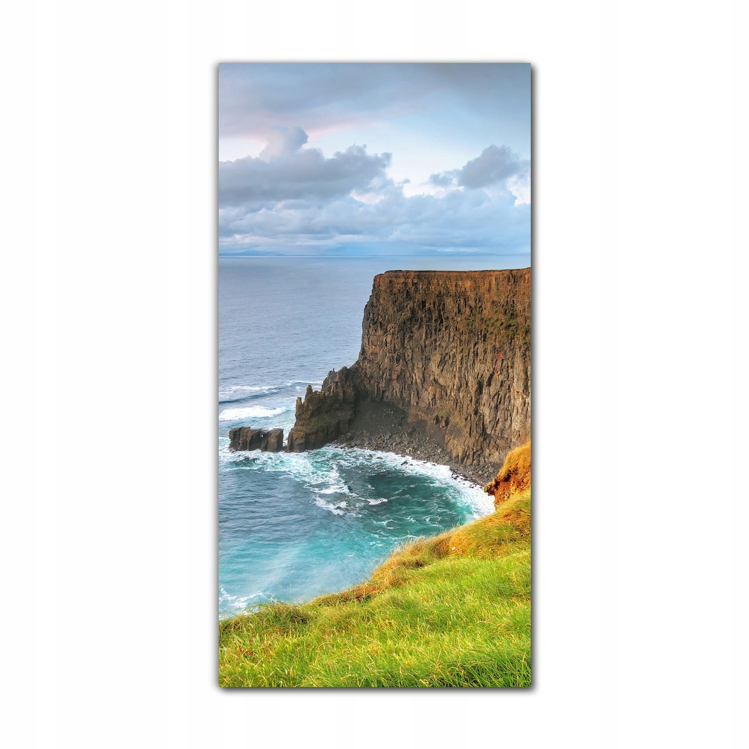 

Obraz na szkle do kuchni 70x140 cm Klif Irlandia