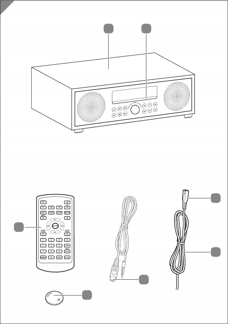 WIEŻA ODTWARZACZ CD USB Bluetooth RADIO DOMOWE MINIWIEŻA MP3 RETRO Głębokość produktu 23.2 cm