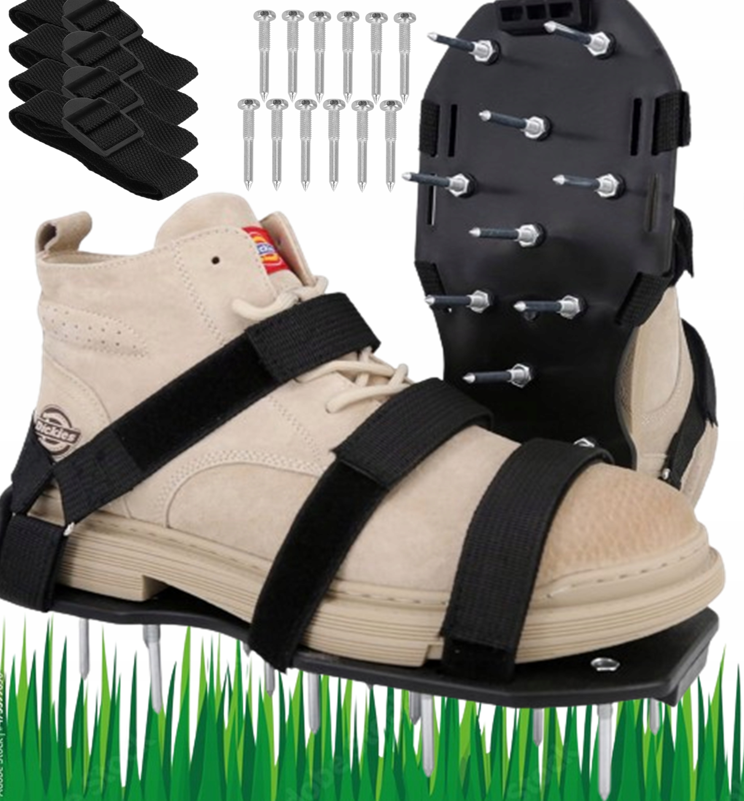 AERATOR NA BUTY DO TRAWY ZIEMI GLEBY Z KOLCAMI NAPOWIETRZANIA AREATOR KOLCE