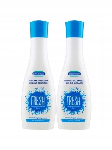 Levně 2x Dr. Beckmann Parfém Do Prádla a kuličky do sušiček Fresh 2x250 ml