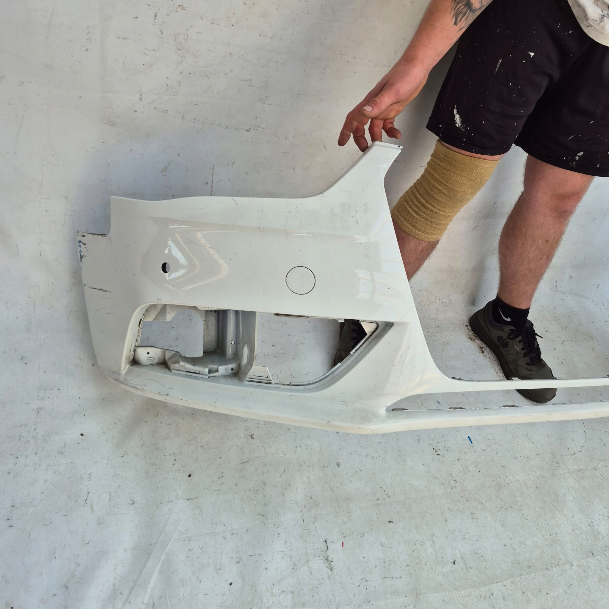 AUDI A4 B8 8K LIFT 11-15 bumper front front PDC