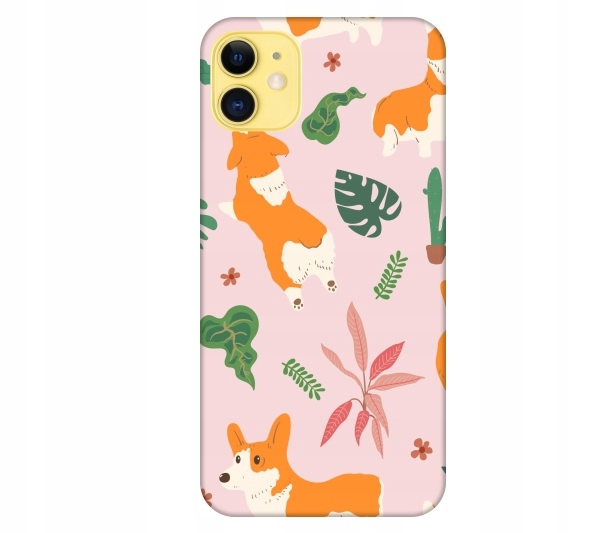 

Etui pokrowiec do iPhone 11 Corgi pies
