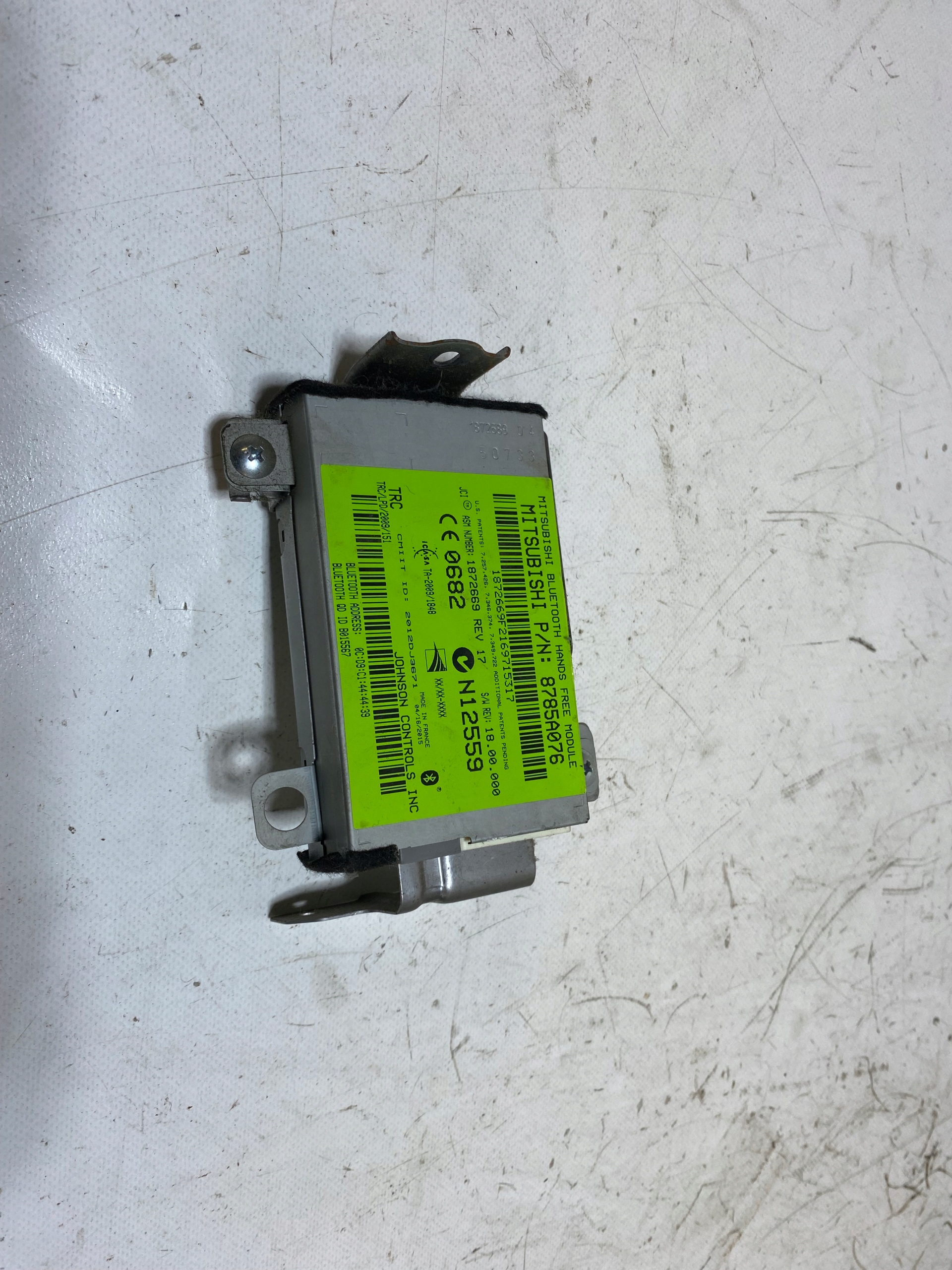 MITSUBISHI L200 V Fiat FULLBACK modulo BLUETOOTH BT 8785A076