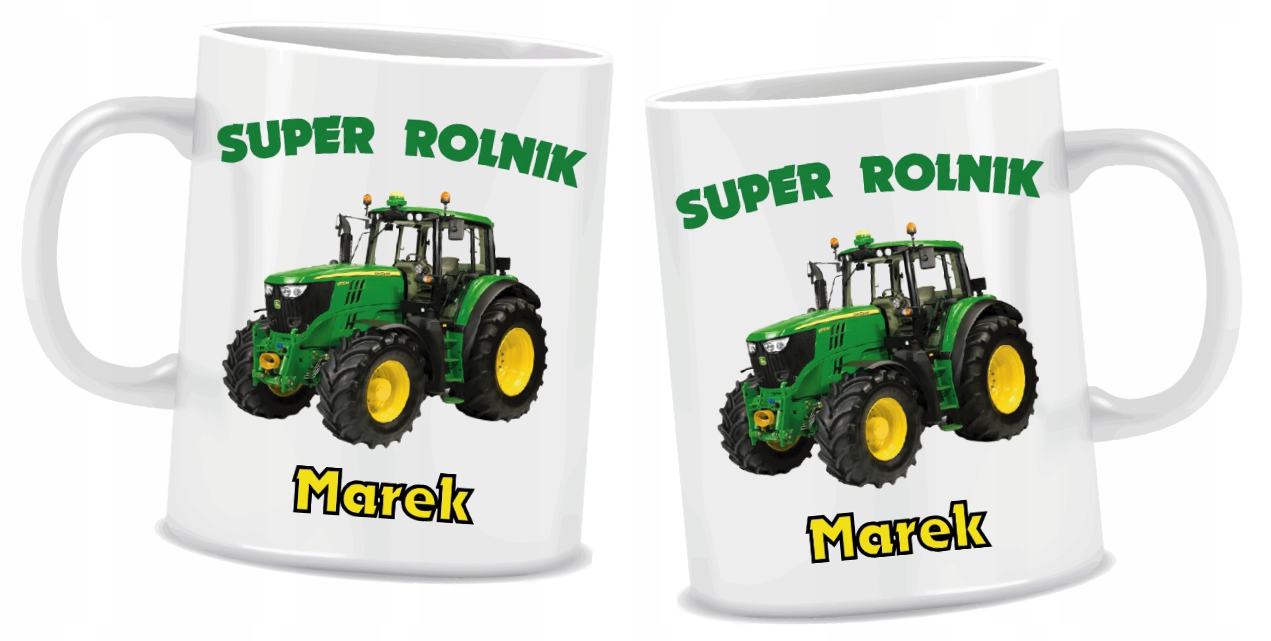 Kubek z ciągnikiem traktor SUPER ROLNIK + IMIĘ Rodzaj gadżetu filmowy