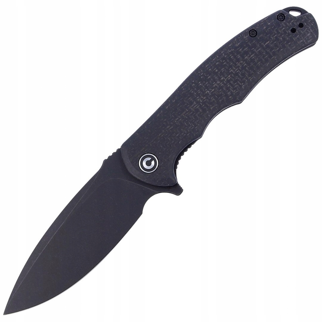 Nóż składany Civivi Praxis Black Coarse Micarta, Black (C803G)
