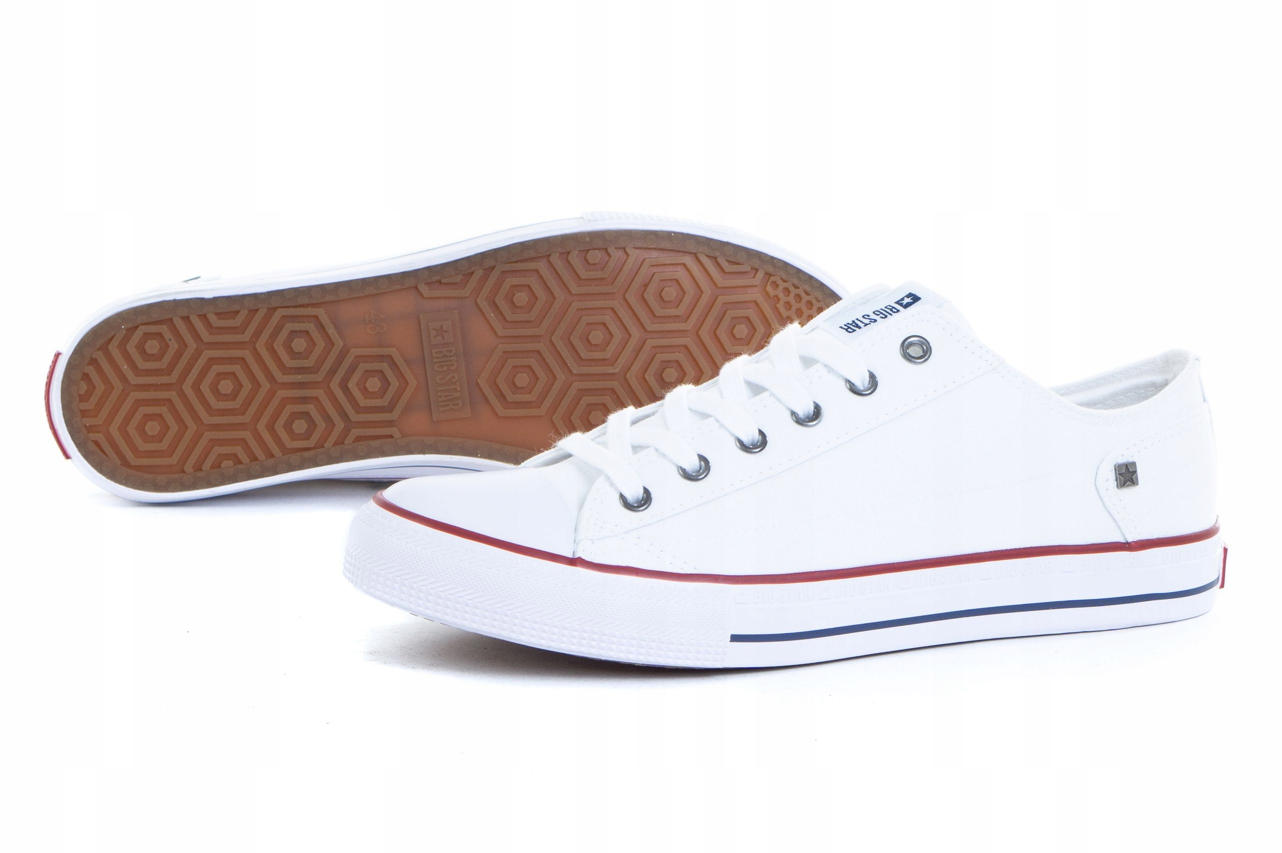 

Buty Big Star Trampki DD174271 Białe R. 42