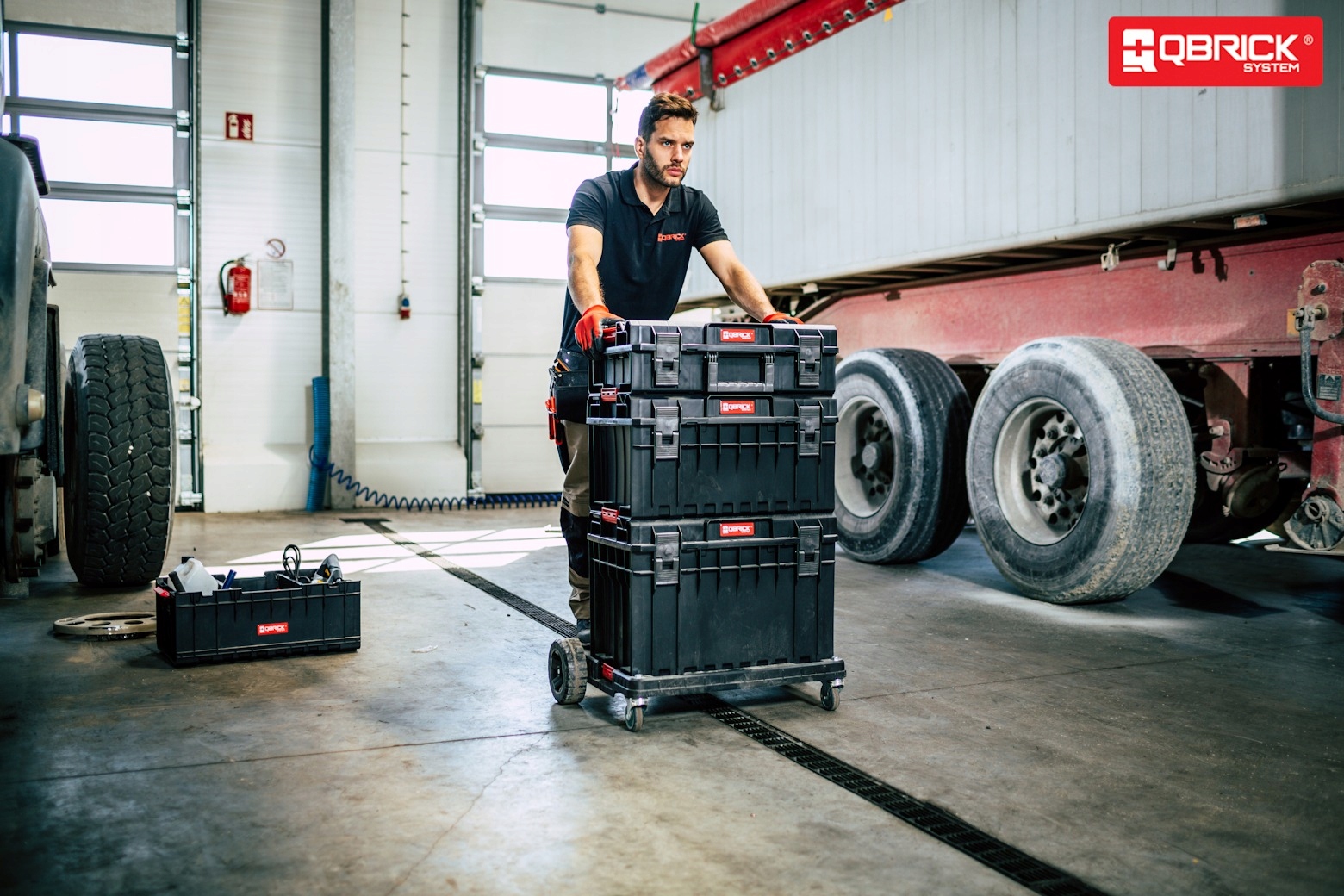 Platforma mobilna Qbrick System ONE Modułowa Transportowa Hamulec EAN (GTIN) 5901238246039