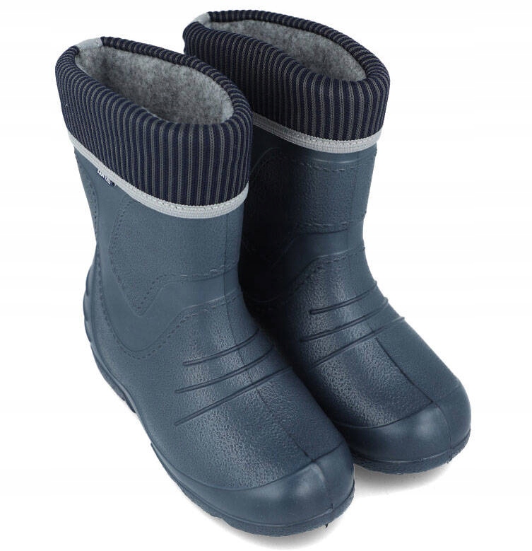 Kalosze dziecięce całoroczne Raweks szare 24/25 Rozmiar (new) 25