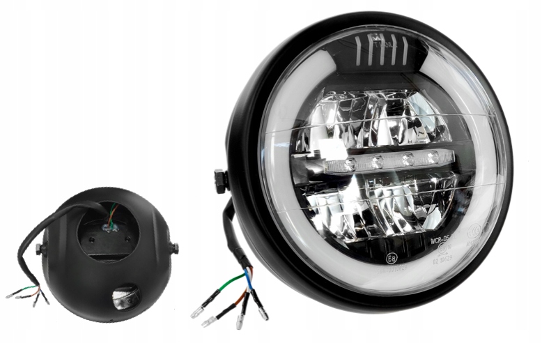 Univerzálny Led reflektor cafe racer custom Moretti