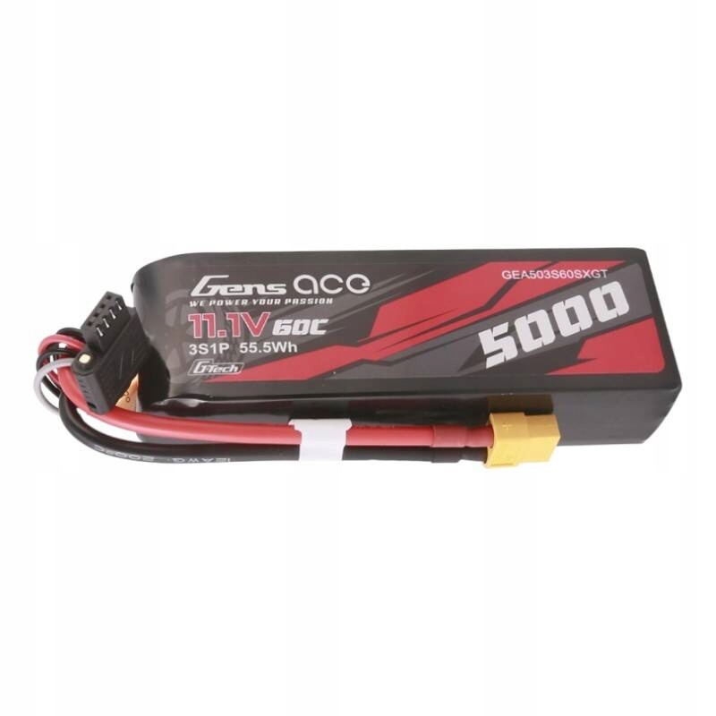 Akumulátor Gens Ace G-Tech 5000 mAh 11,1V 3S1P XT60