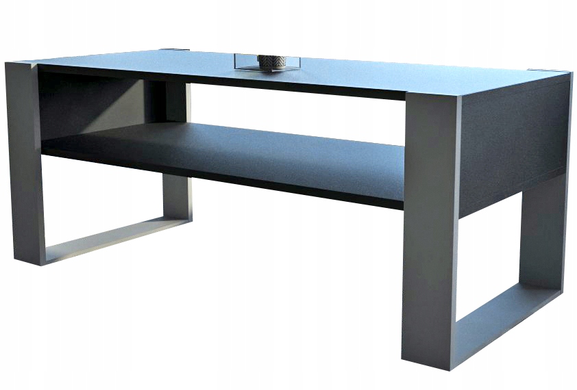 

Ława stolik kawowy Czarny Szary 120cm Loft
