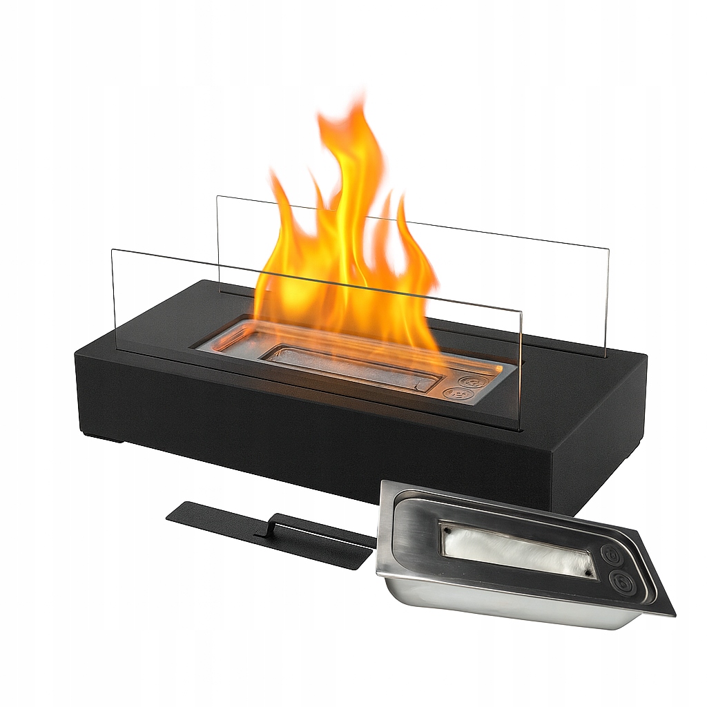 Volně Stojící Biokrb DIXIE-28 Na Bioethanol – Bez Kouře, Obývací Pokoj, Terasa