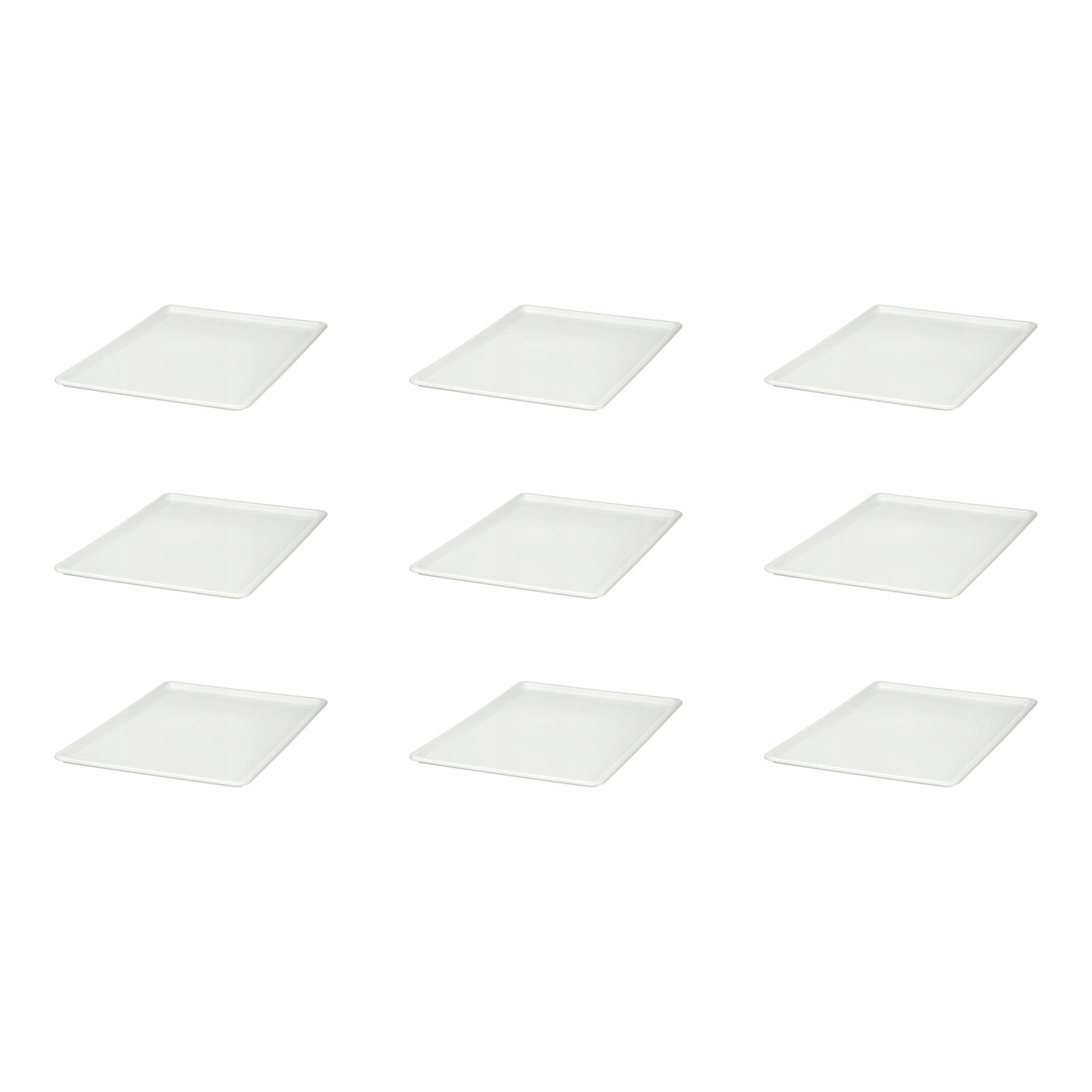 9 ks Krytka Kuggis Bílá 37x54 cm Ideální pro organizaci