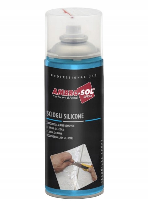 Rozpuszczalnik Silikonu w Sprayu Ambro-Sol 400 ml