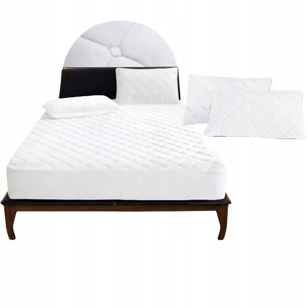 Obal Na Matrace Voděodolný Chránič 120x200x30 2x Povlak 48x74