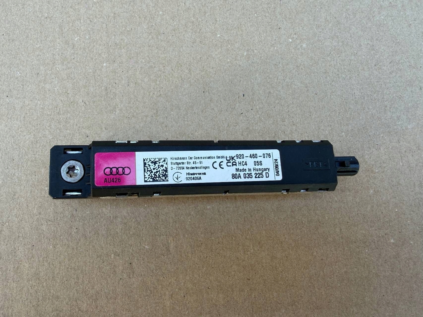 AUDI Q5 II verstärker ANTENY 80A035225D