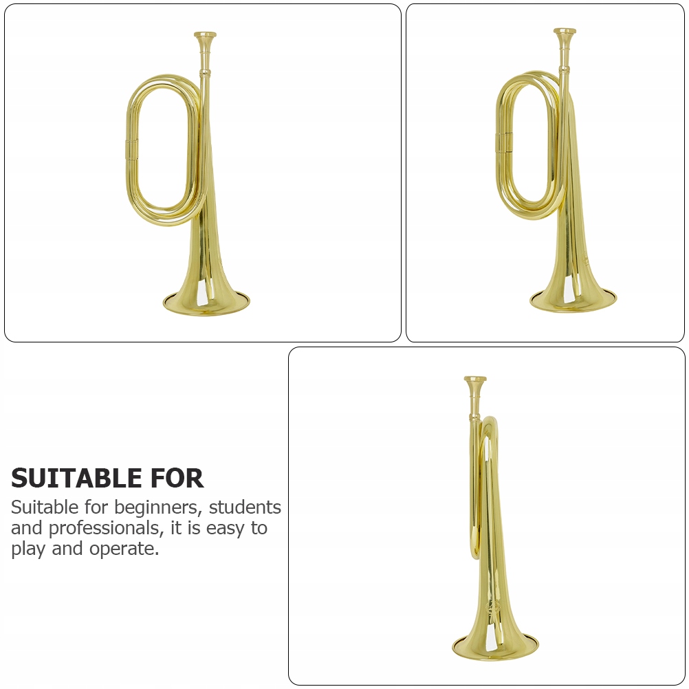 Miniaturowy instrument do domku dla lalek z rogami muzycznymi Marka inna