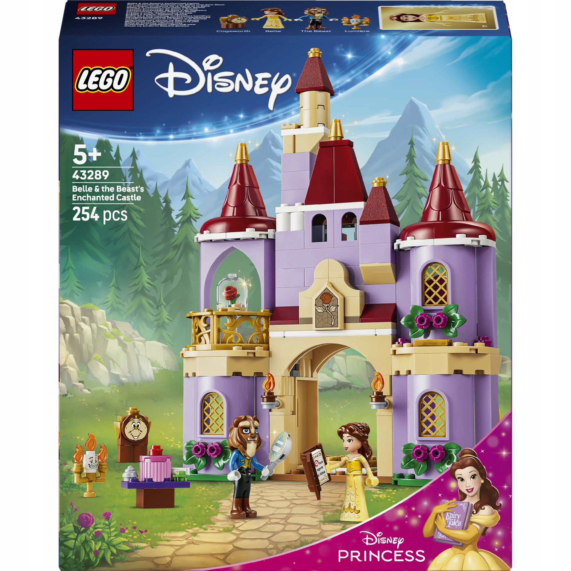 Lego Disney Princess 43289 Začarovaný zámek Krásky a zvířete