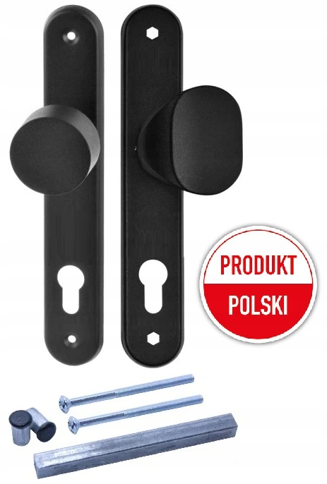 

Gałka Pochwyt Furtki Bramki Szyldy Czarna 90mm