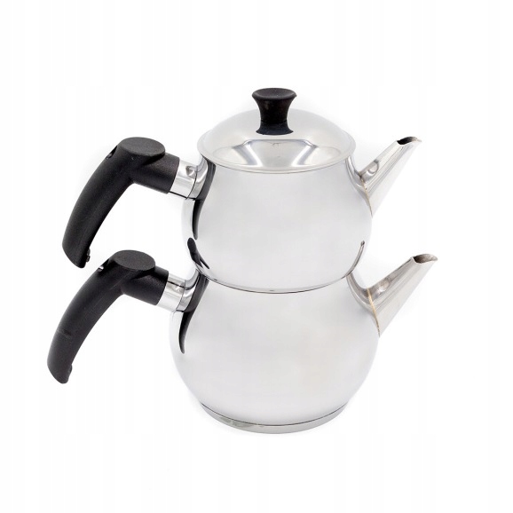 Czajnik turecki do herbaty czarne rączki mini indukcja