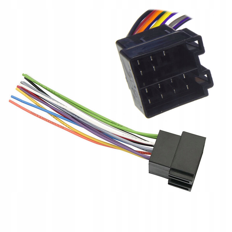 Kostka ISO zespolona adapter ISO do radia 13+3 pin Kod producenta 01041
