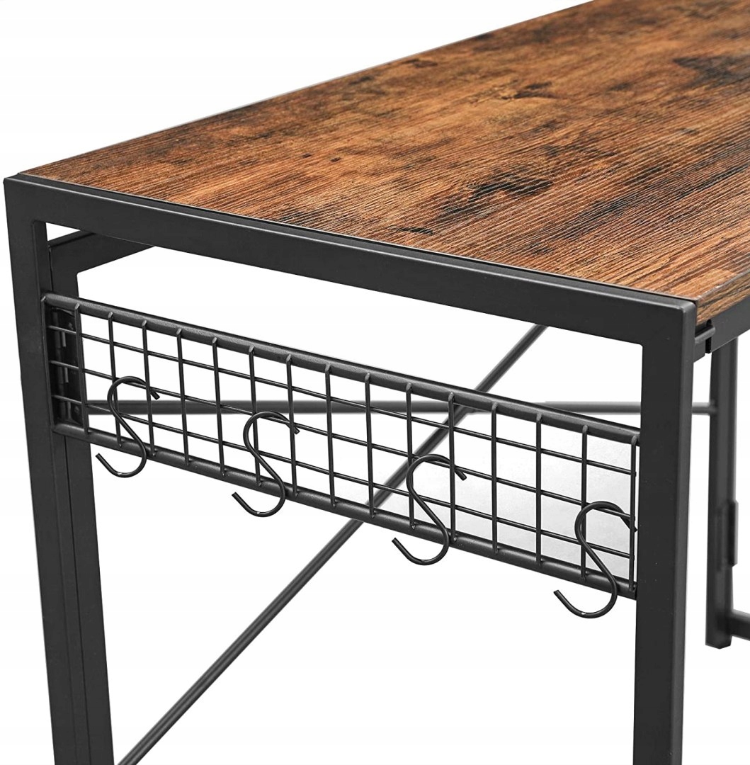 BIURKO Komputerowe PROSTE NOWOCZESNE LOFT RNC2 Wysokość mebla 76 cm