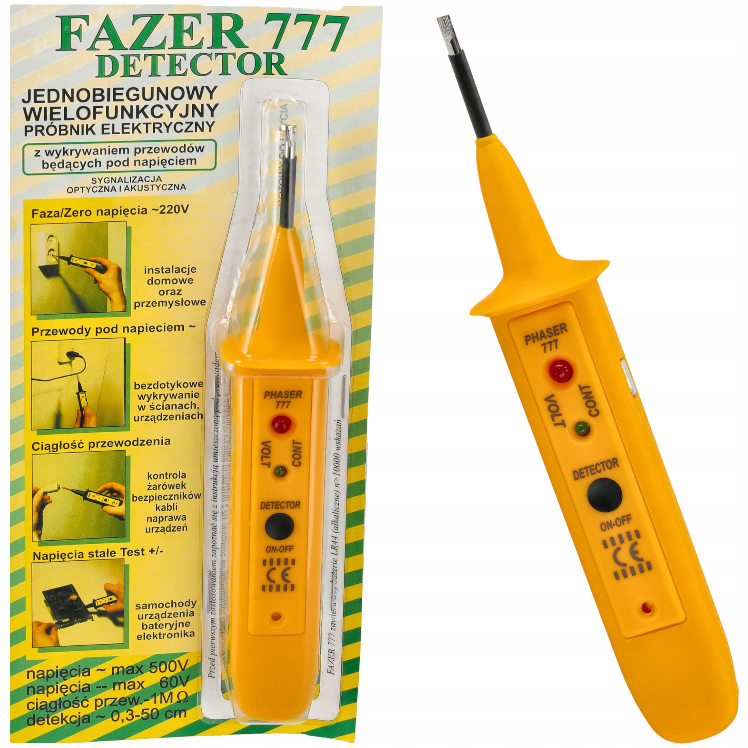 

Próbnik Elektryczny Wielofunkcyjny Fazer 777