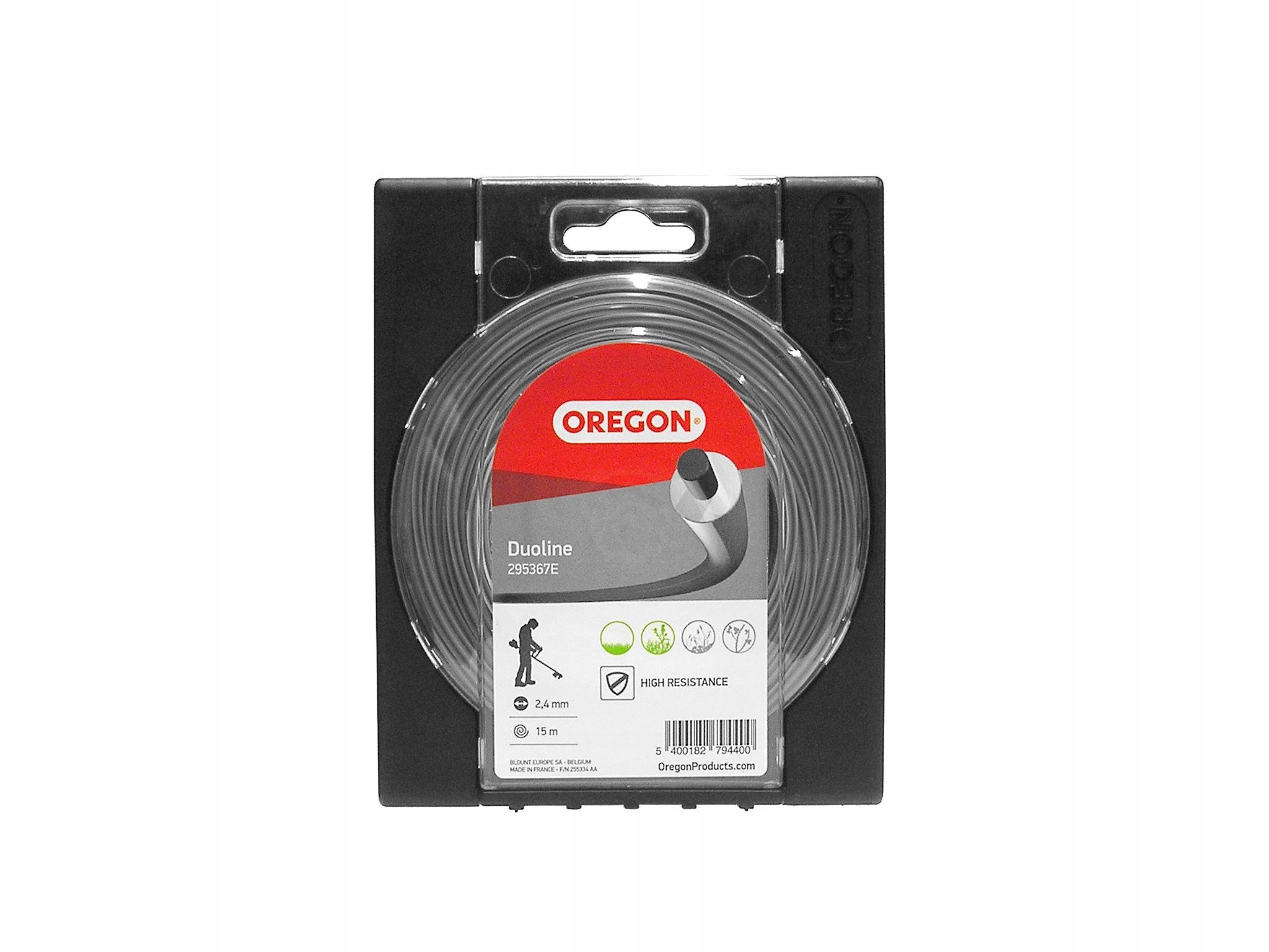 

Żyłka Tnąca Oregon Duoline 2,4 mm x 15 m Okrągła