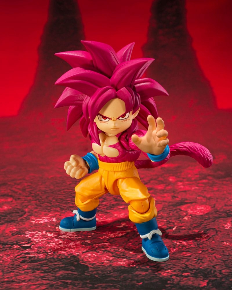 Son Goku Saiyan Level 3 Dragon Ball Daima S.H.Figuarts Figurka 8 cm