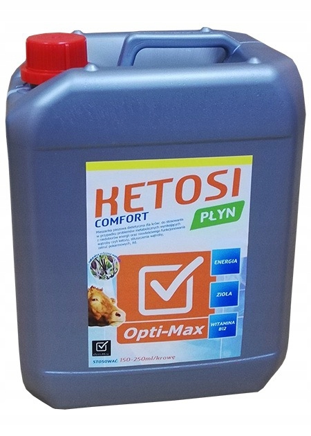 

Ketosi Comfort 5 L Płyn Opti-Max na ketozę u bydła
