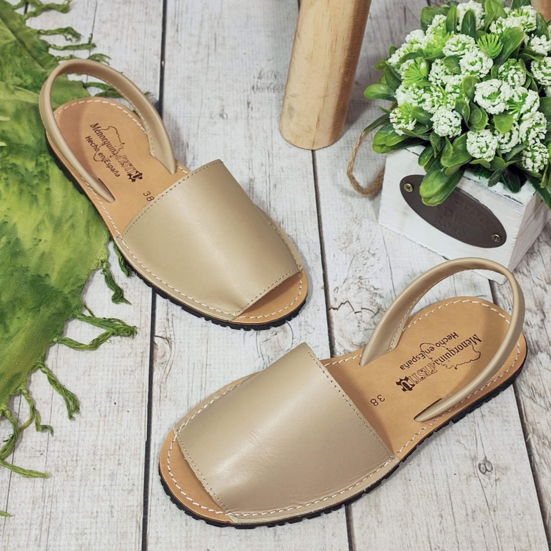 SANDAŁY DAMSKIE AVARCASY SKÓRA NATURALNA - 37 Marka bez marki