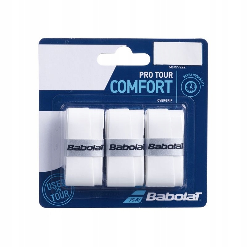 

Owijki Babolat Pro Tour Overgrip White 3 Szt