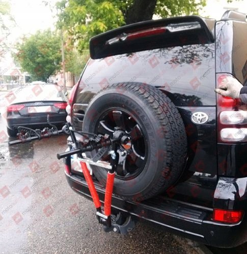 Bagażnik rowerowy na hak uchwyt nożycowy 3 ROWERY Model 7606