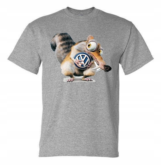 

T-shirt Męska Koszulka Wiewiór Vw Roz. M