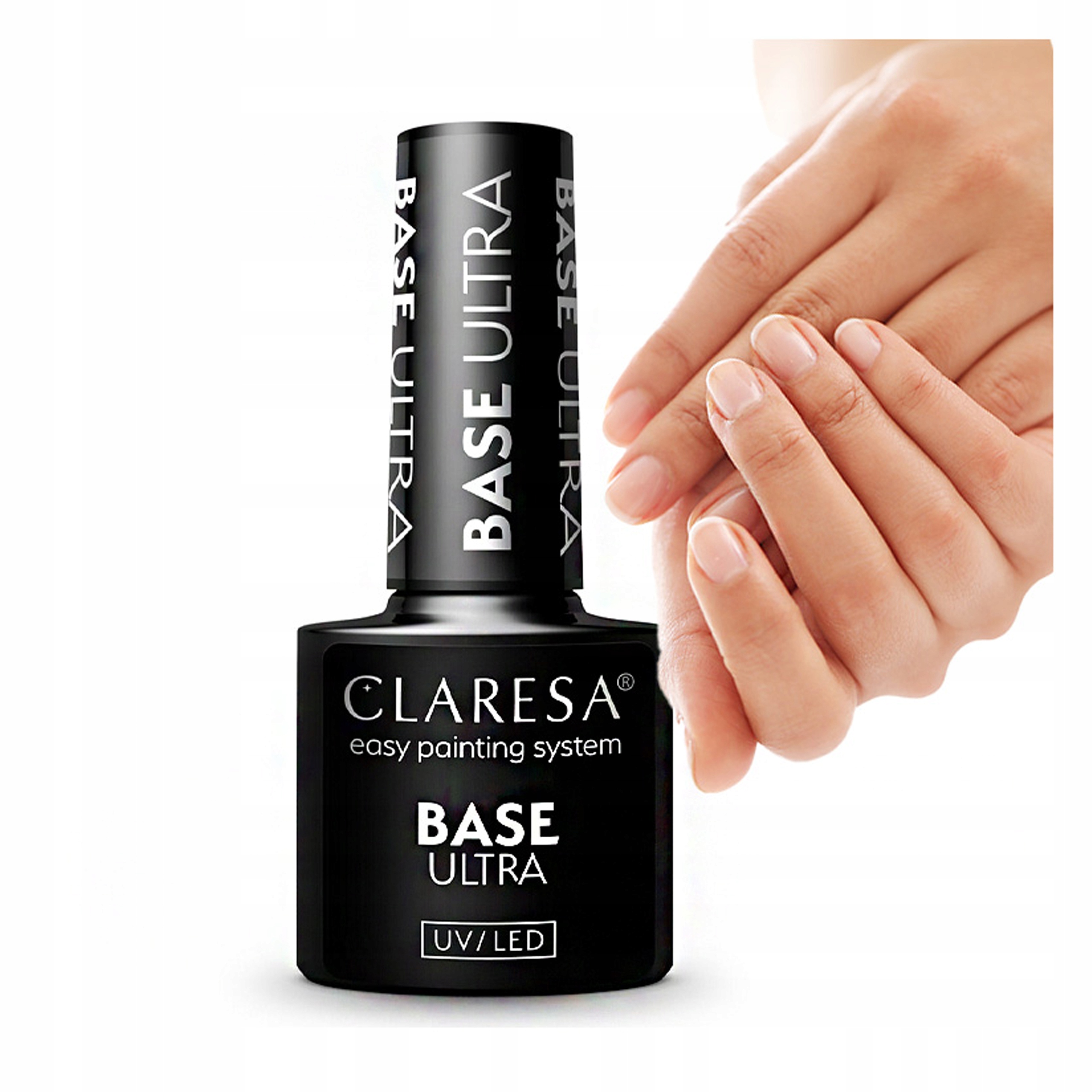Baza Hybrydowa Do Paznokci Uv Led Claresa Ultra Base Clear 5ml