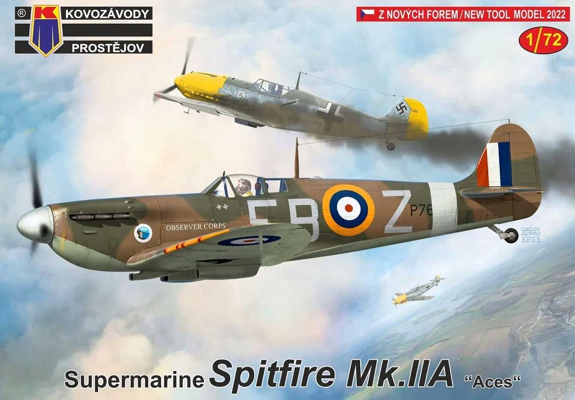 KPM0306 1/72 Spitfire Mk.IIa „Aces“