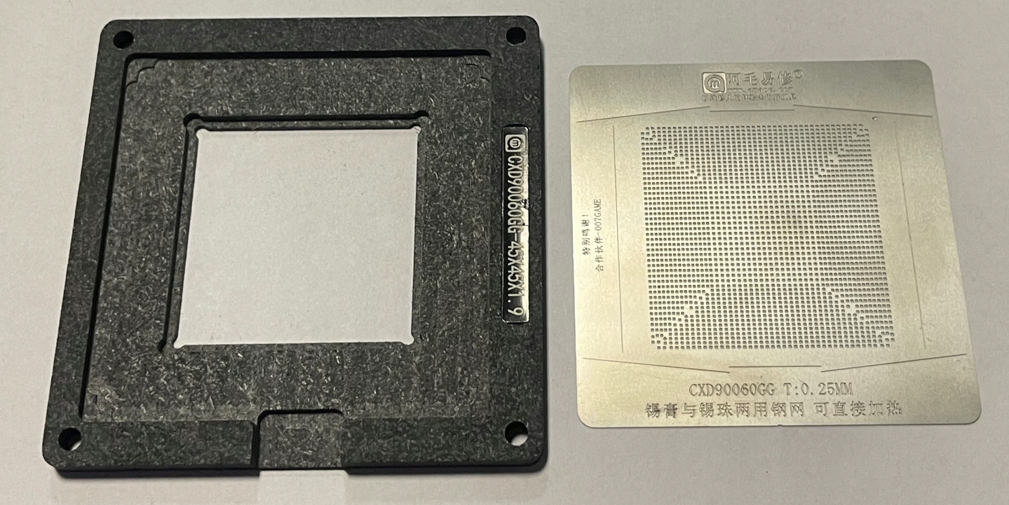 Síto Bga PS5 Ps 5 Apu Gpu Servis Konzolí PS4 PS5 Xbox One Series Krakov