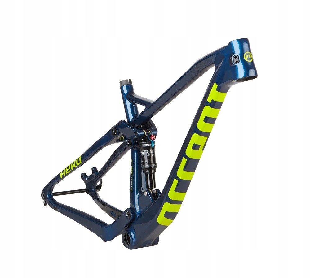 Rám Accent Hero Mtb 29'' Carbon granátově žlutý M