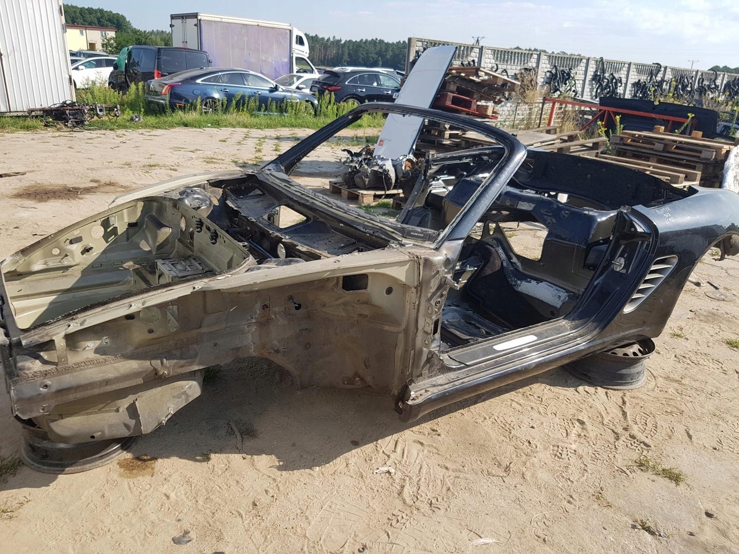 KAROSERIA WANNA BŁOTNIK PORSCHE BOXSTER 987 Numery katalogowe zamienników 14617122590