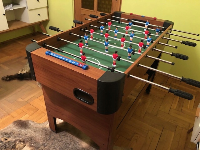 PIŁKARZYKI STOŁOWE SOLIDNY STÓŁ PIŁKARSKI GRA Model Stoły