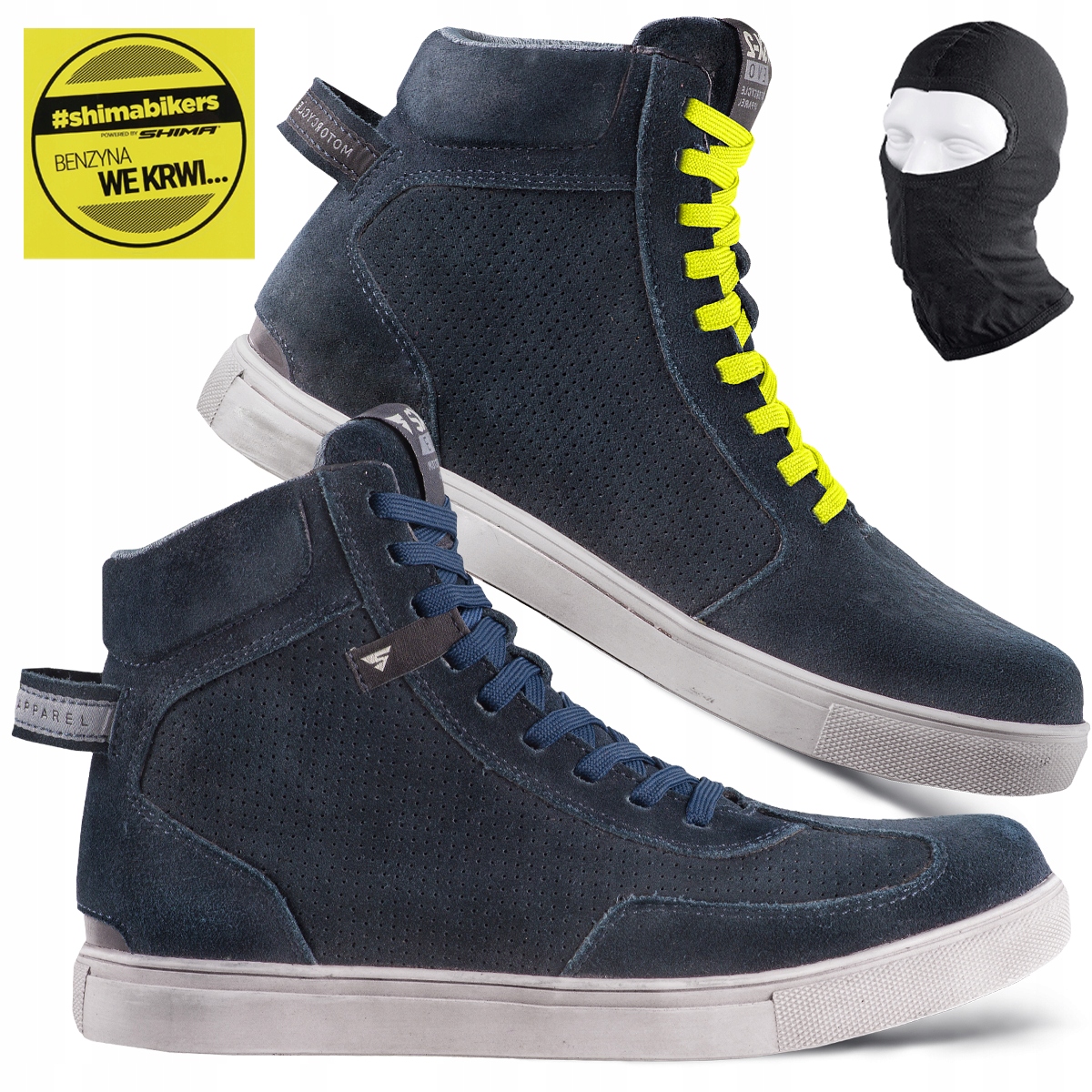 Motocyklové Topánky Shima SX-2 Evo Blue Krátke Mužské Tenisky Darčeky