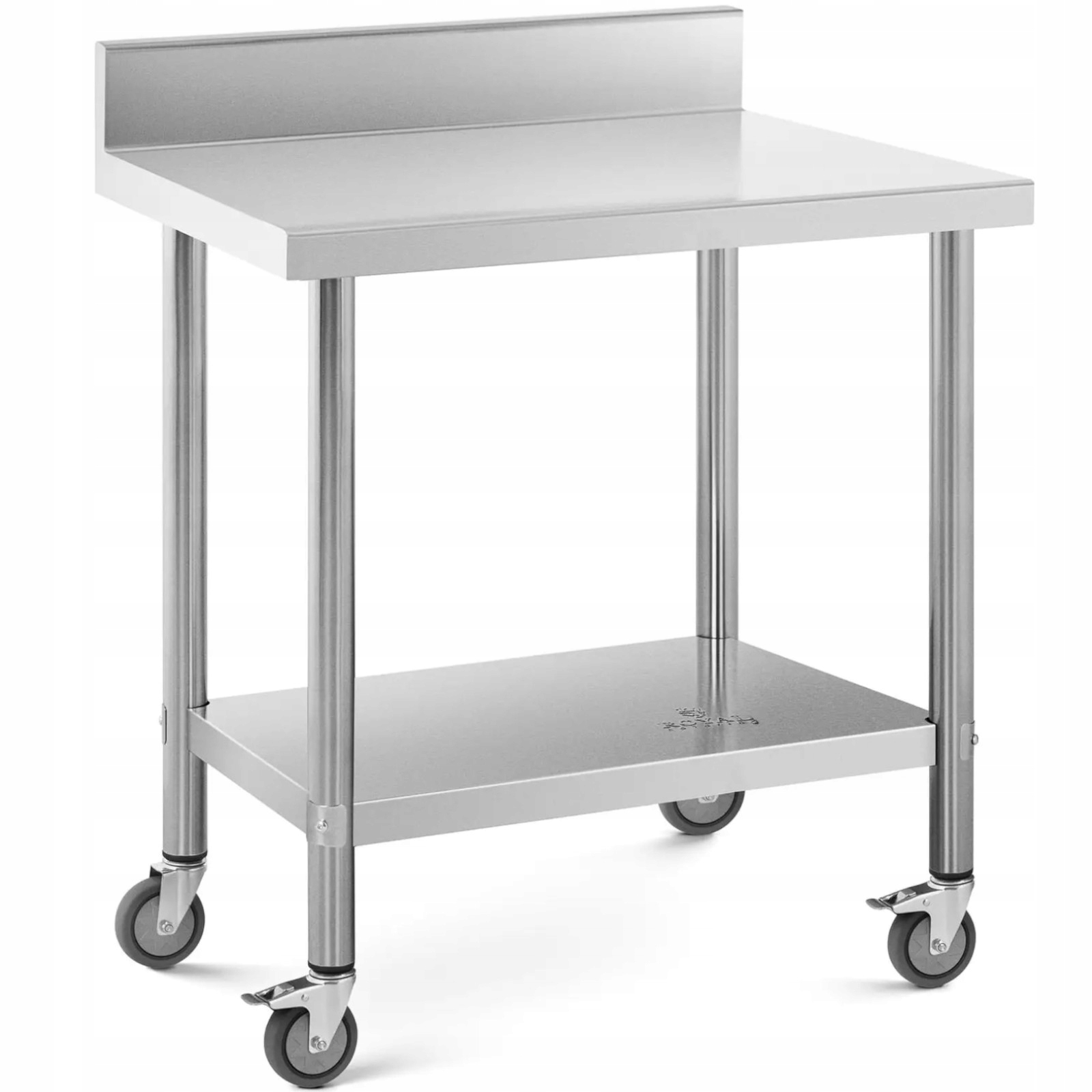Stół ze stali nierdzewnej kółka 80x60 Royal Catering RCAT-80/60-WS 10012814