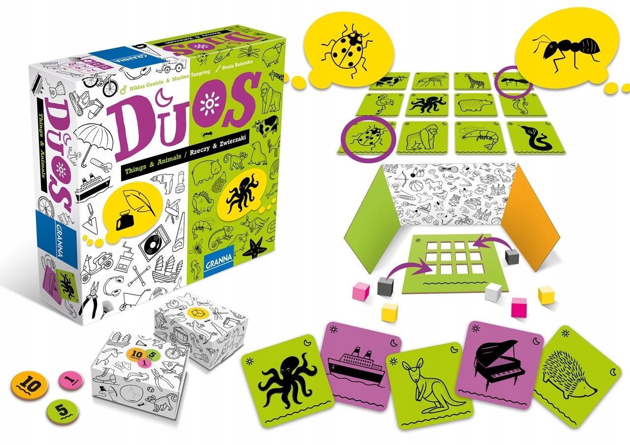 3086 GRA DUOS Rzeczy i Zwierzaki TOWARZYSKA GRANNA