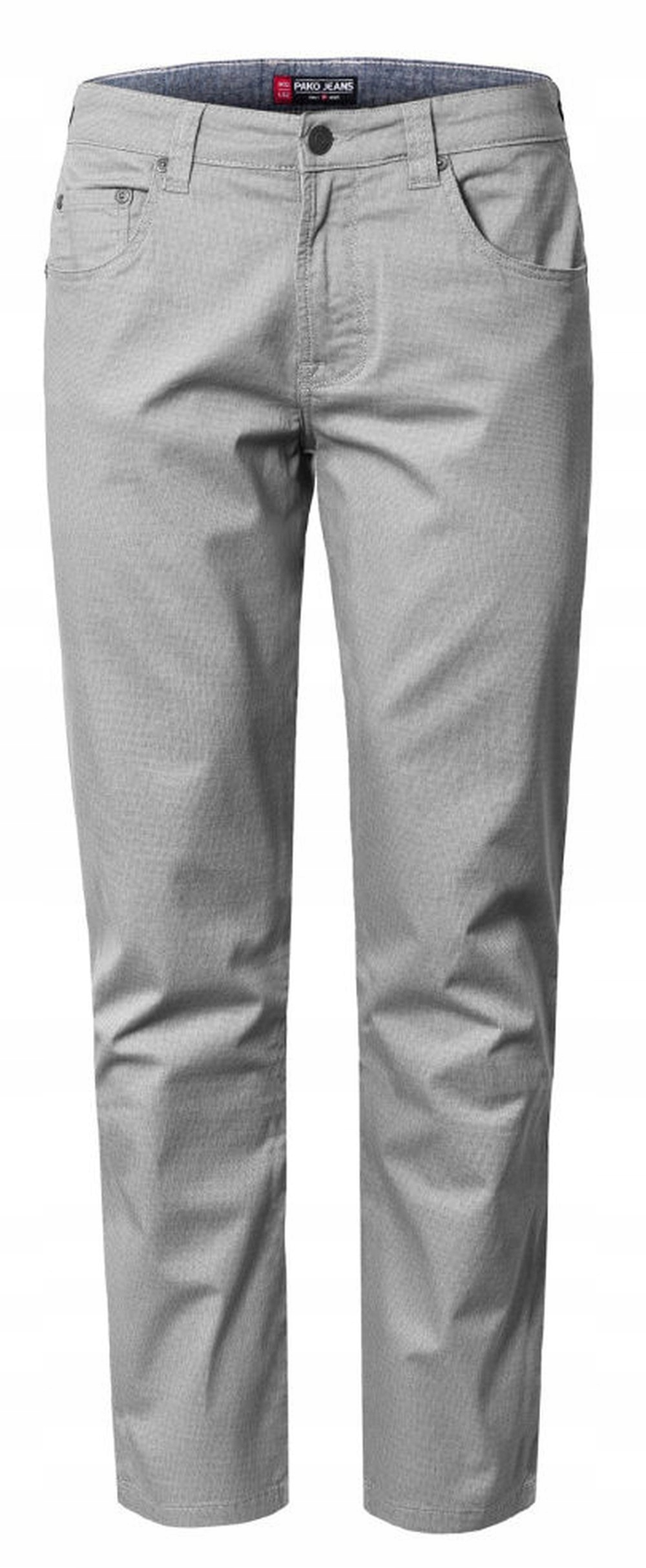 Lehké bavlněné kalhoty Jaro, Léto -Pako Jeans- Šedé 36/32