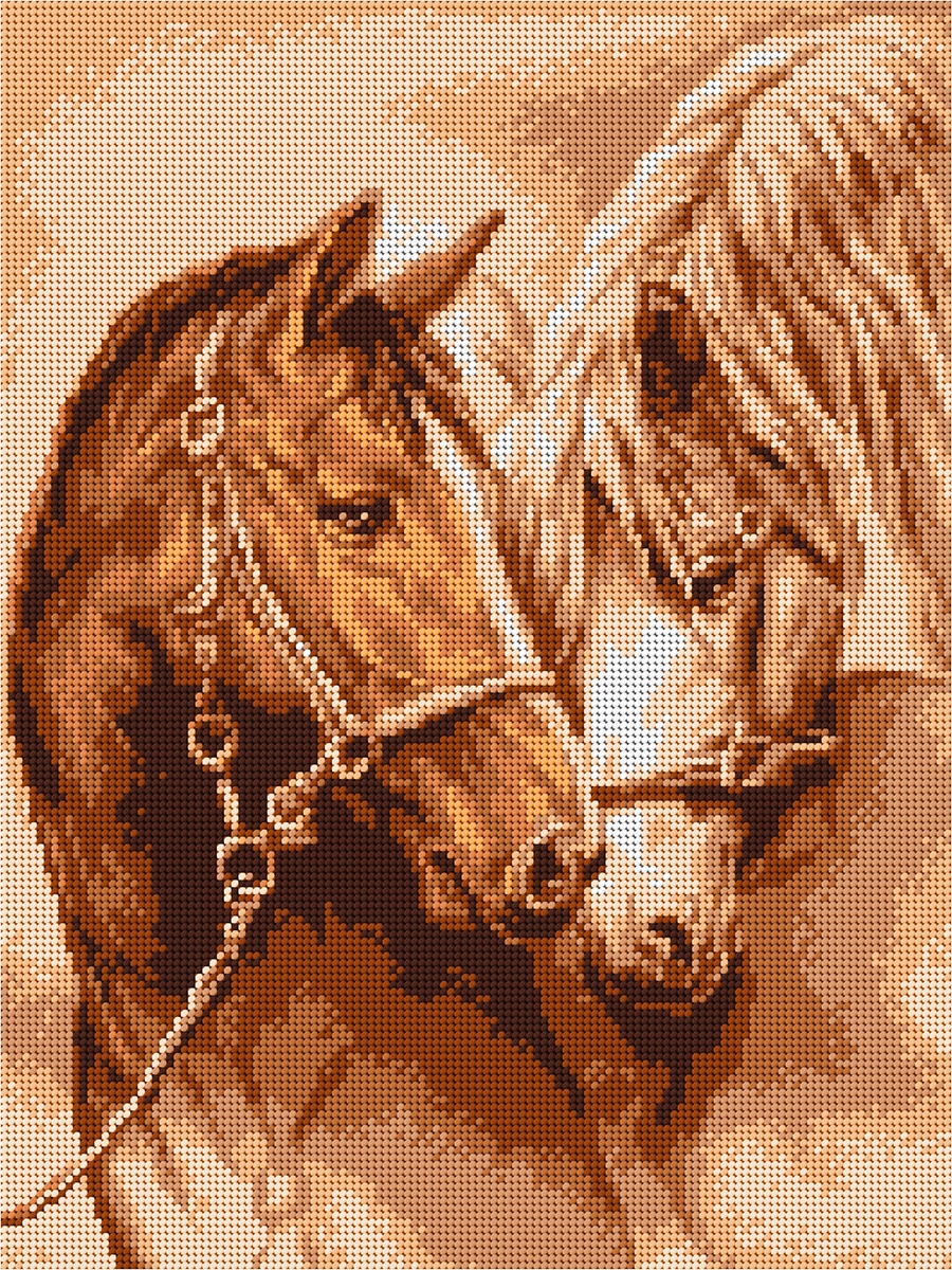 Vyšívací sada kanva Mulina 30*40cm 8051