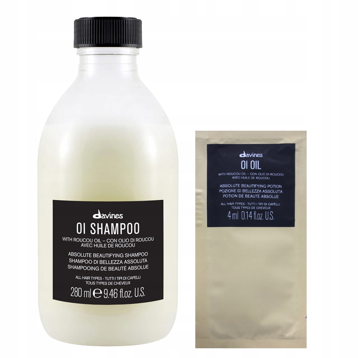 Davines Oi šampon pro všechny typy vlasů Dárek